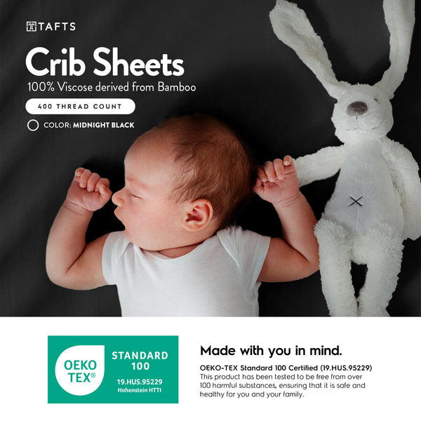 100% Bamboo Crib Sheets