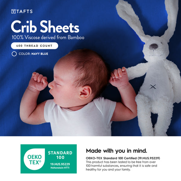 100% Bamboo Crib Sheets