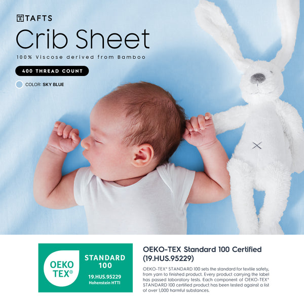 100% Bamboo Crib Sheets