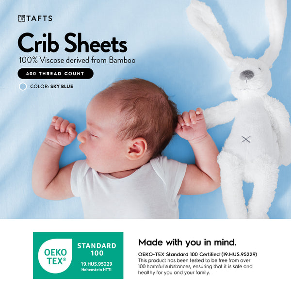 100% Bamboo Crib Sheets