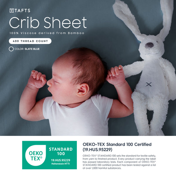 100% Bamboo Crib Sheets