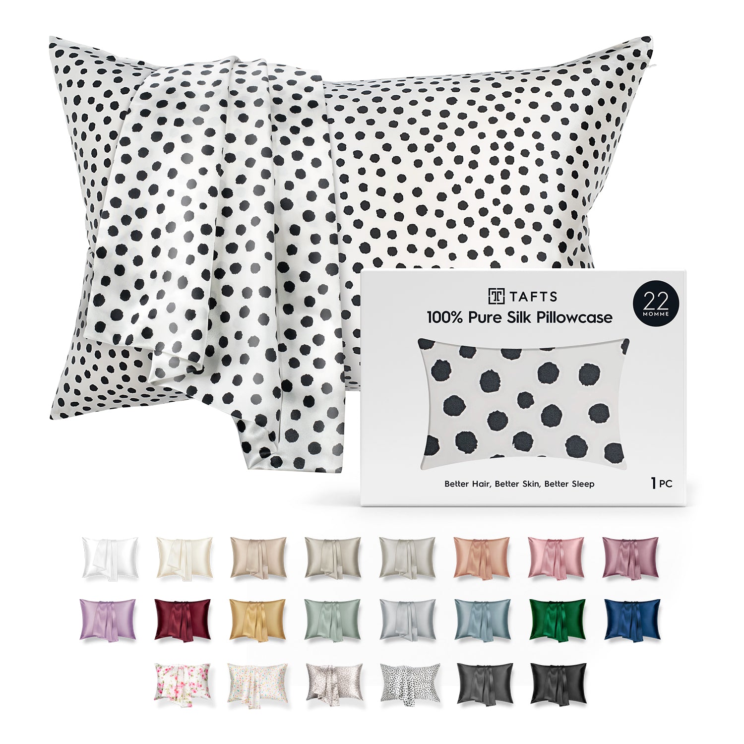 Tafts Silk Pillowcase - Thumbnail 2