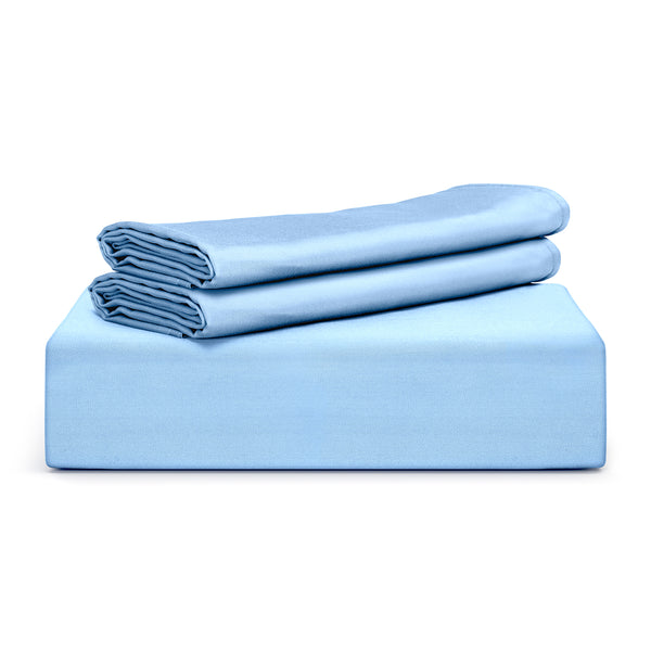 Sky Blue Pure Organic Bamoo Duvet Sheets best pure organic bamboo duvet sheets for skin