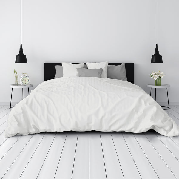 Ivory White Pure Organic Bamoo Duvet Sheets best pure organic bamboo duvet sheets for skin