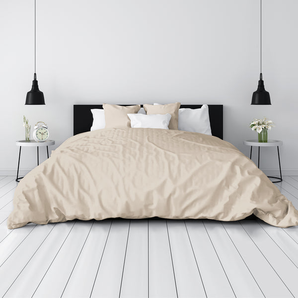 Nude Beige Pure Organic Bamoo Duvet Sheets best pure organic bamboo duvet sheets for skin