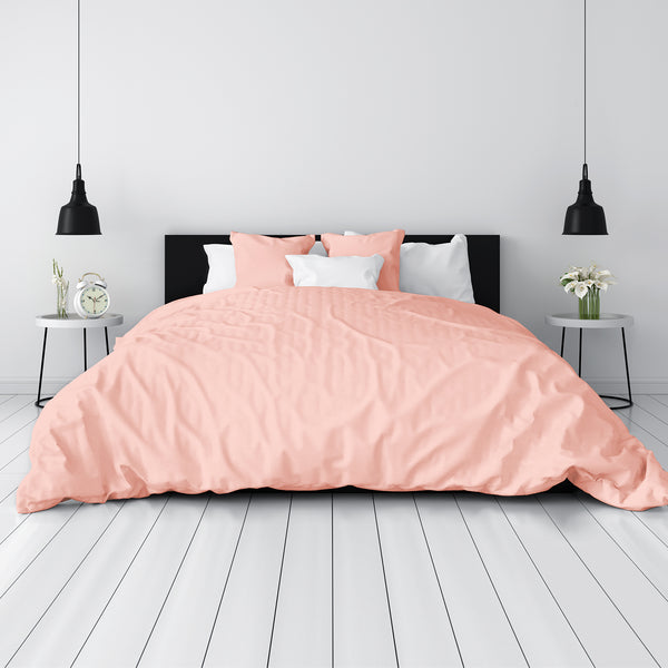 Pale Blush Pure Organic Bamoo Duvet Sheets best pure organic bamboo duvet sheets for skin