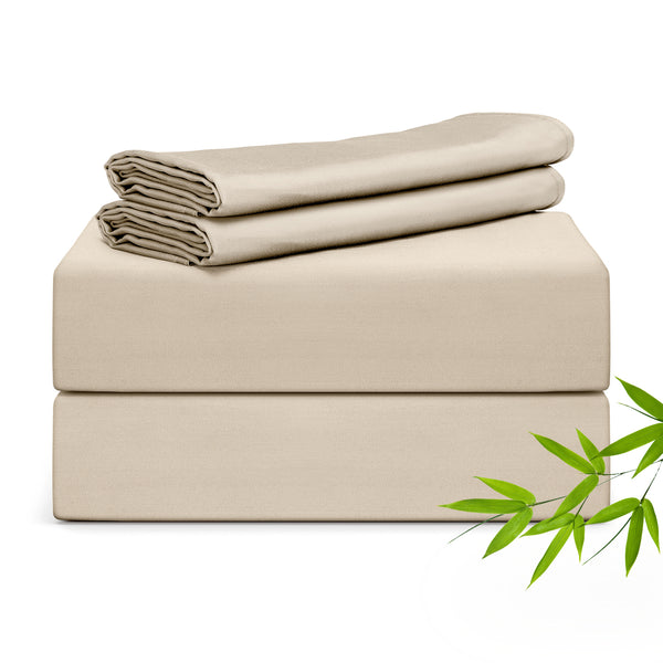 Nude Beige Pure 100% Organic Bamboo best organic bamboo for sleep