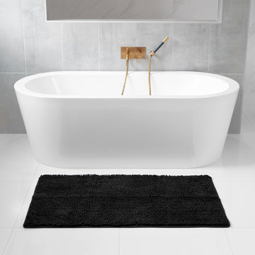 Super soft modern minimalist absorbent bathroom mats bathtub