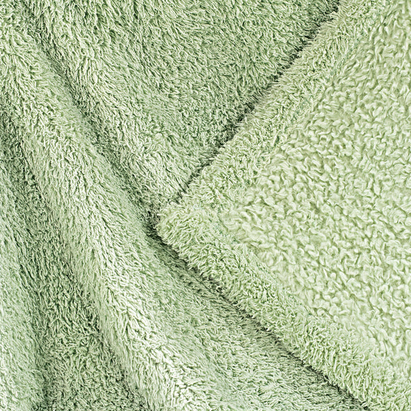 Sage Green Feathery Throw Blanket throw size best plush fluffy fleece blankets and throws for couch, bed, and living room