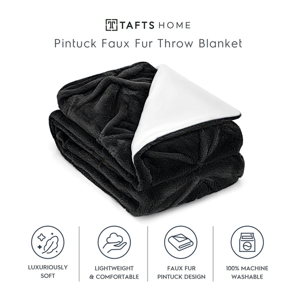 Pintuck Throw Blanket