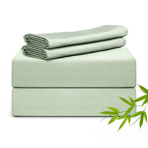 Sage Green Pure 100% Organic Bamboo best organic bamboo for sleep