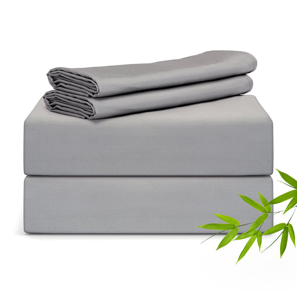 Space Grey Pure 100% Organic Bamboo best organic bamboo for sleep