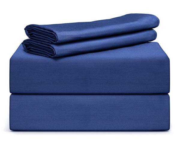 Navy Blue Pure 100% Organic Bamboo best organic bamboo for sleep