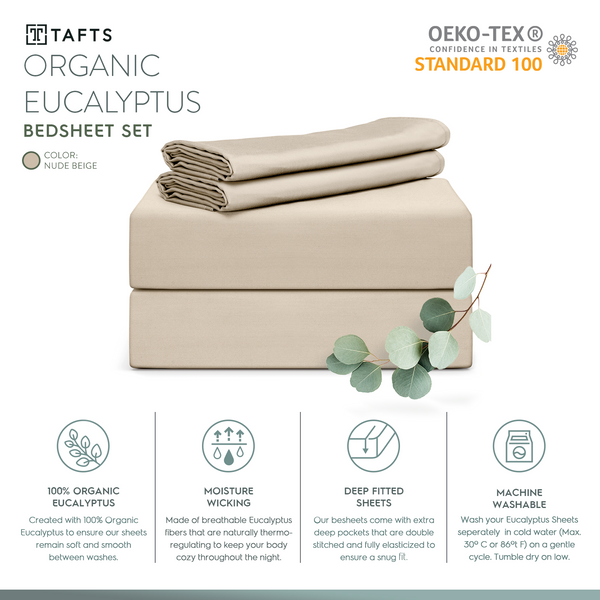 Nude Beige Eucalyptus Sheets best eucalyptus sheets for skin